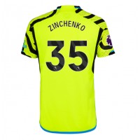 Pánský Fotbalový dres Arsenal Oleksandr Zinchenko #35 2023-24 Venkovní Krátký Rukáv